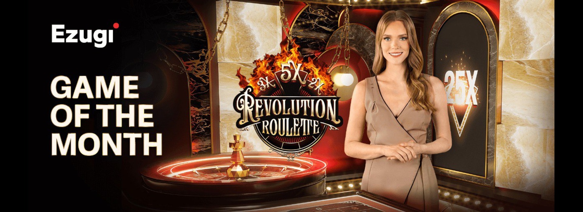 Ezugi - Game of The Month Promotion (Revolution Roulette)